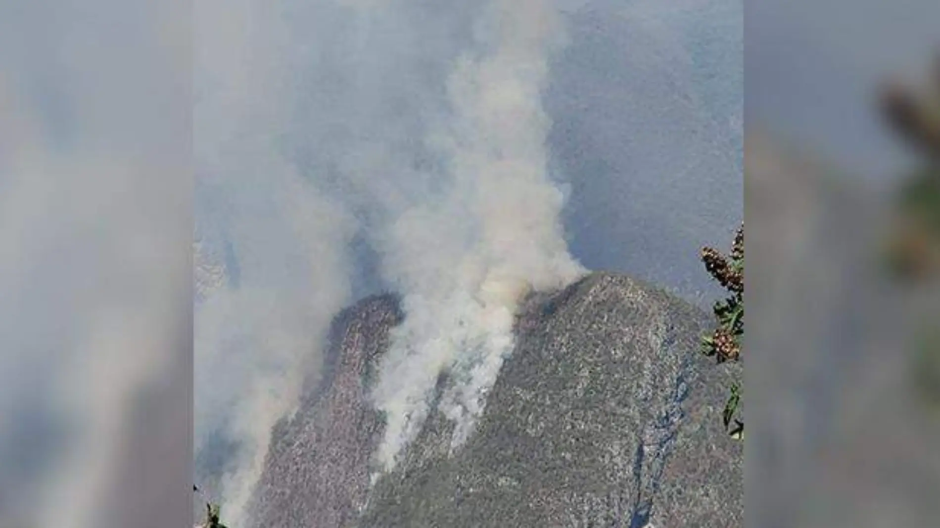 Incendio en San Joaquín